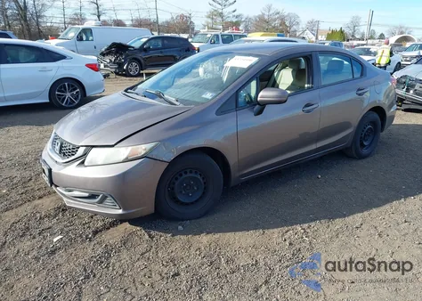 2015 Honda Civic Lx from USA, damaged, VIN 19XFB2F53FE207419